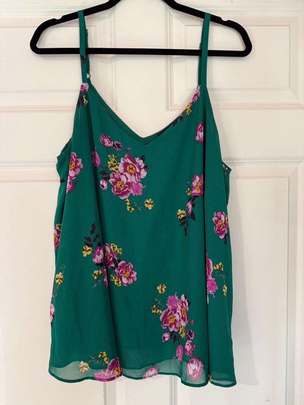 Torrid Floral Camisole Tank Top Size 1 (14/16)